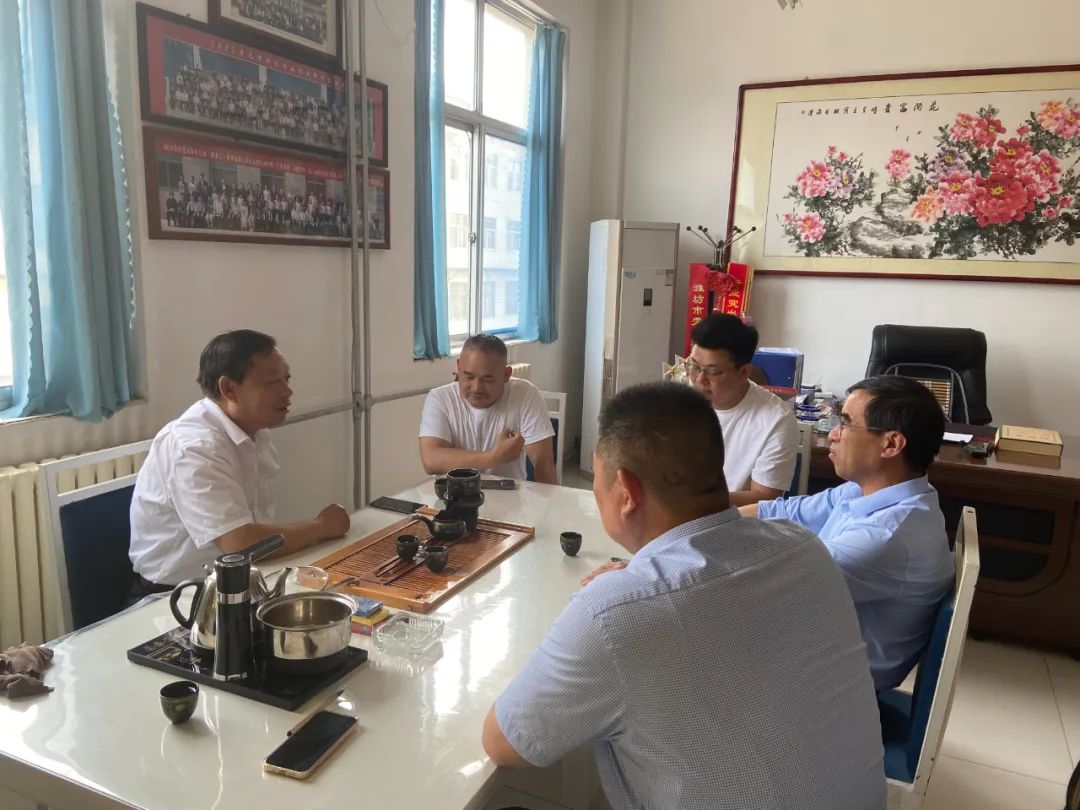 潍坊市奎文区信息产业协会一行赴寿光市防水行业协会走访交流(图2)